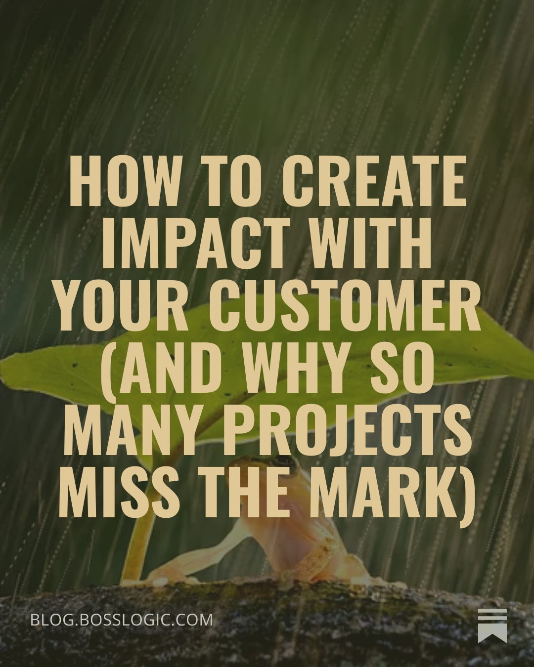 How to create impact with your customer